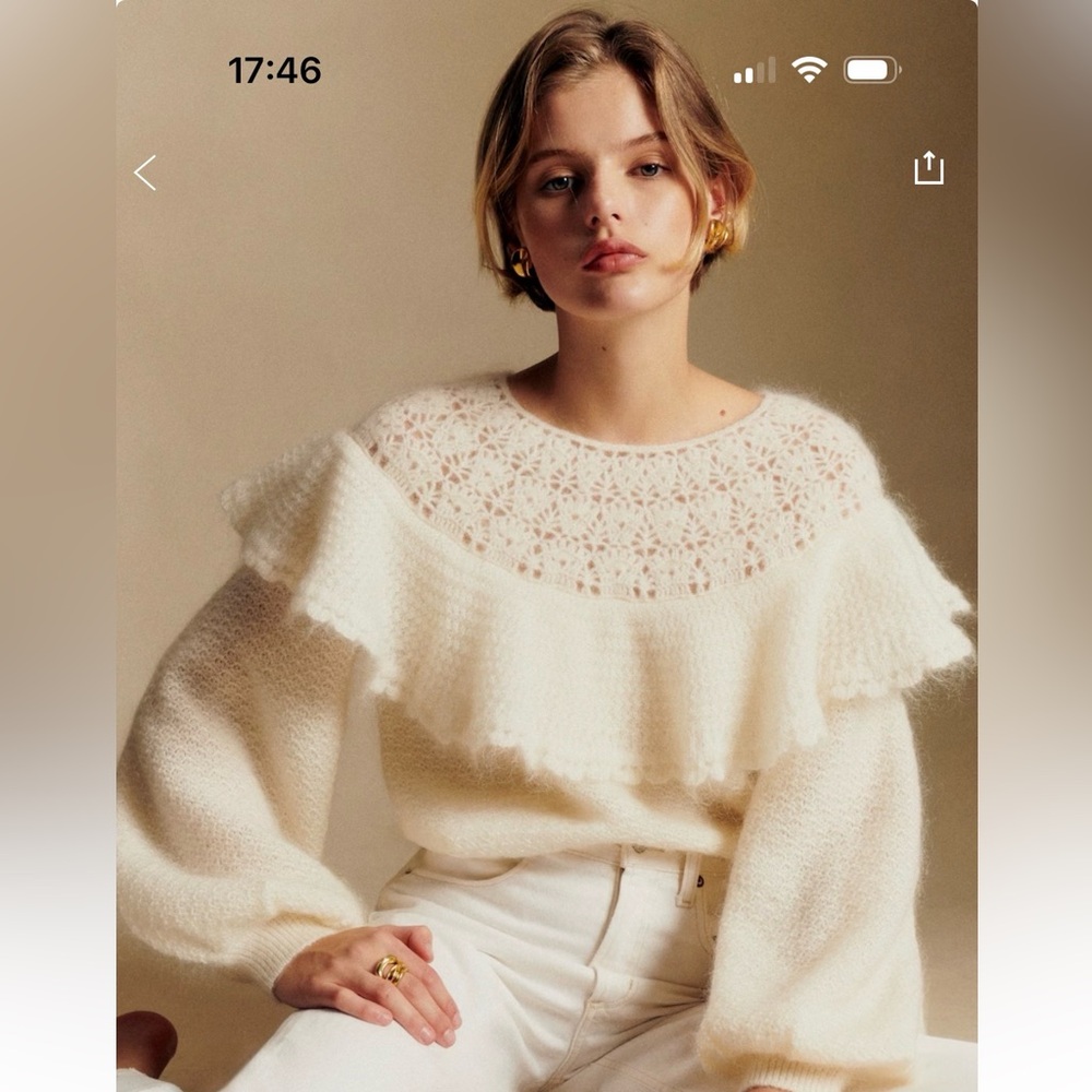 NWOT Sezane Amelia Jumper